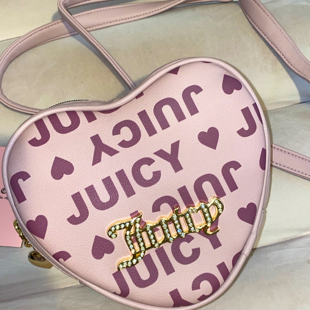Juicy couture heart Crossbody NWT